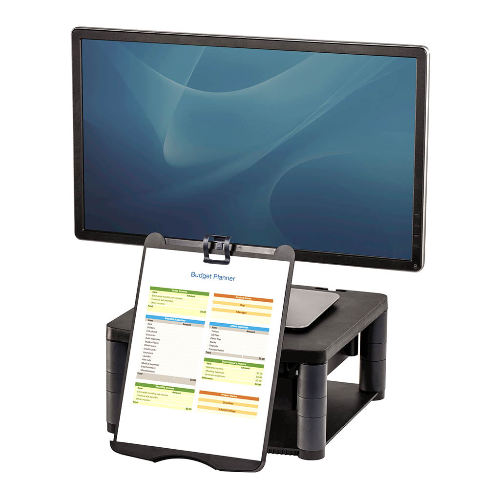 Fellowes Premium Monitor Riser Plus - Cafe Supply