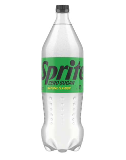 Sprite Zero Sugar Natural Flavour Soft Drink 1.5l - Cafe Supply