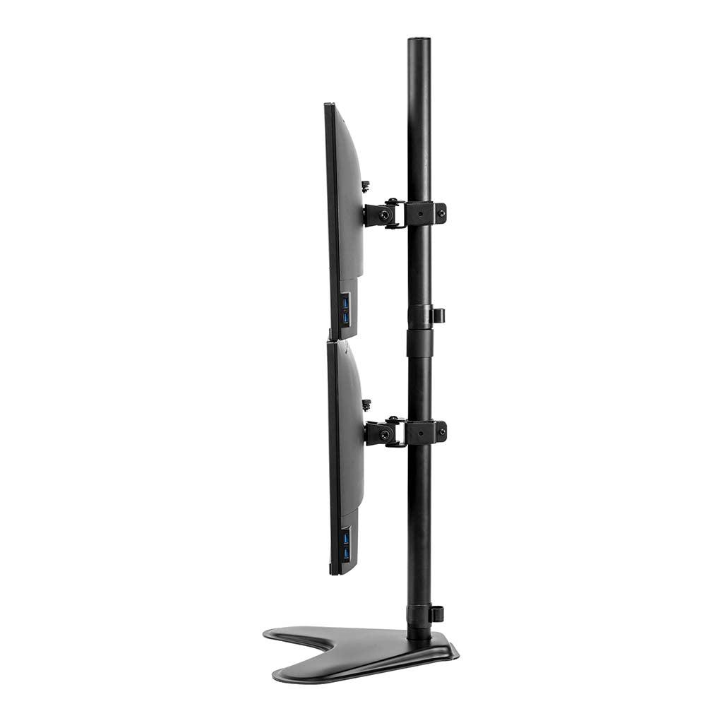 Fellowes Monitor Arm Professional Freestanding Dual Stacking - Cafe Supply