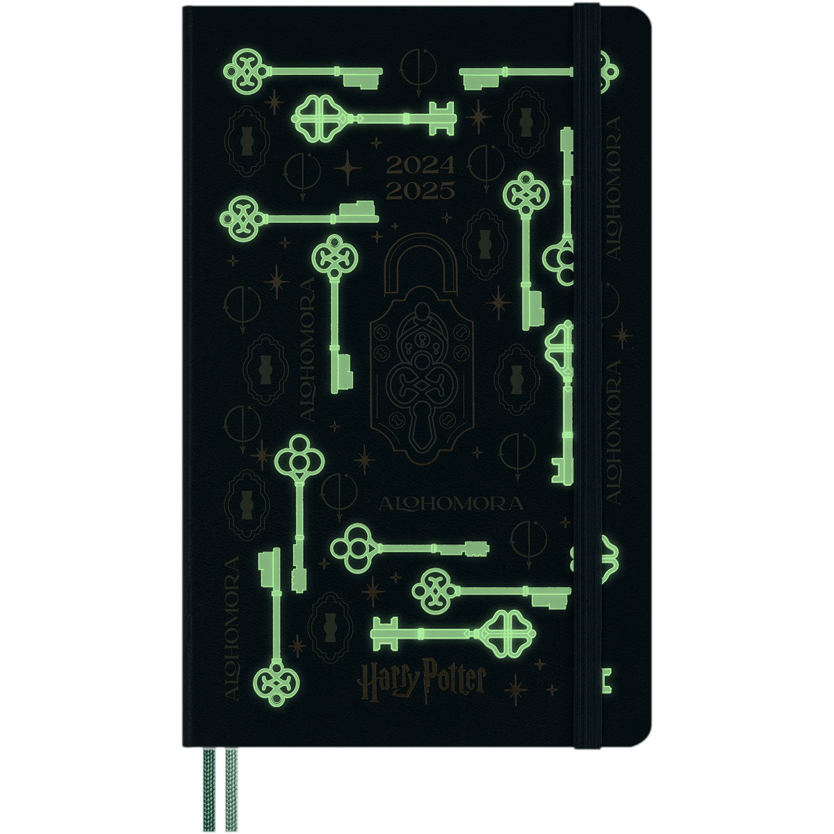 Moleskine Diary 18M Weekly + Notes HC Large Harry Potter Alhomora Odd Year - Cafe Supply