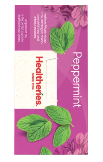 Healtheries Peppermint Tea Bags 40pk - Cafe Supply