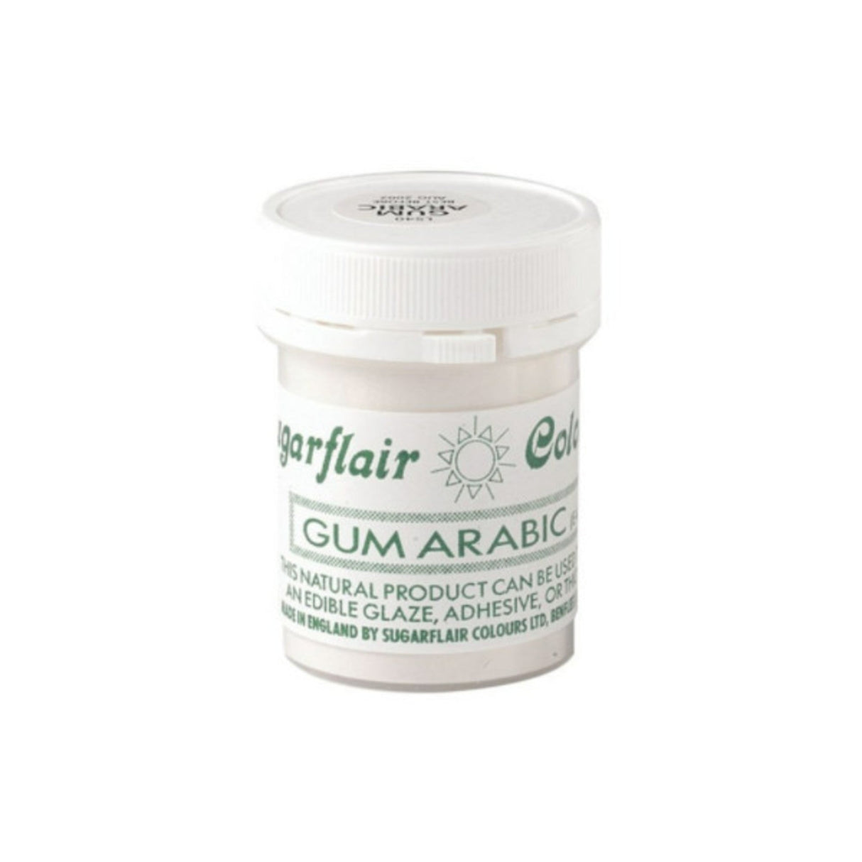 Gum Arabic 1 oz Jar - Cafe Supply