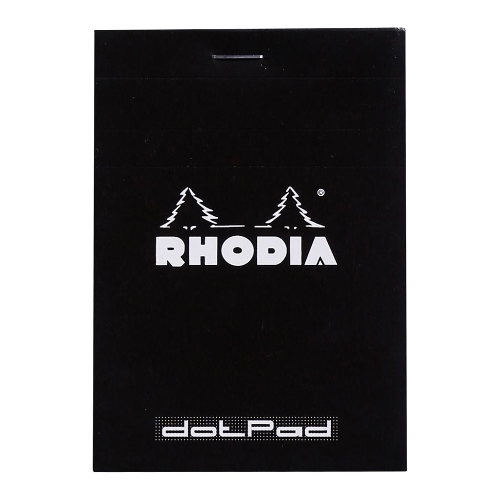 Rhodia dotPad No. 12 85x120mm Black - Cafe Supply