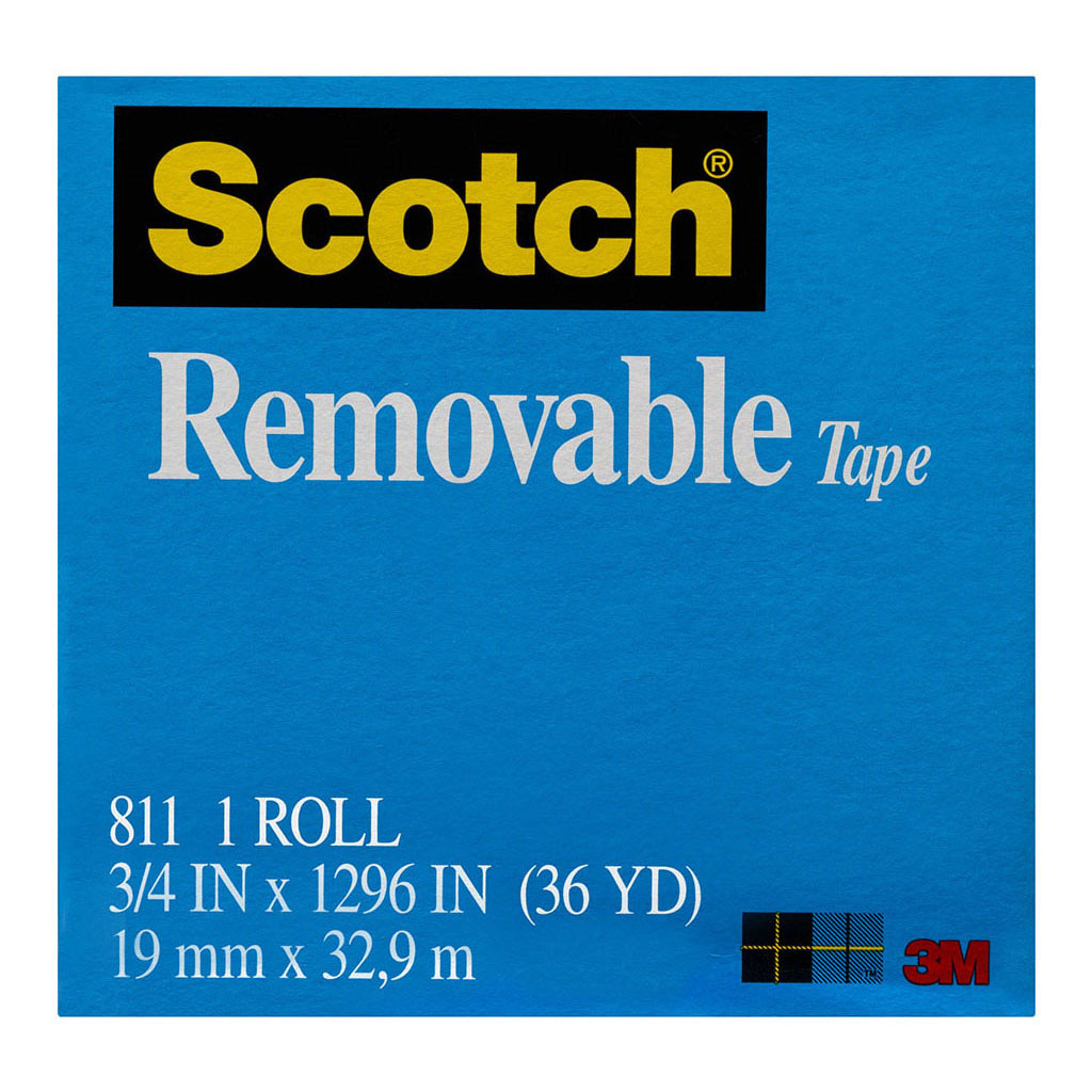 Scotch Removable Magic Tape 811 19mm x 33m - Cafe Supply