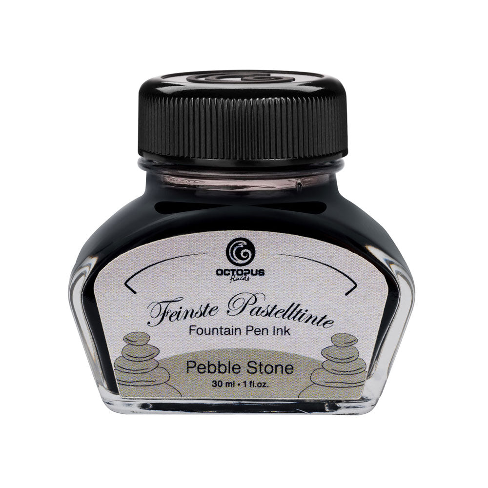 Octopus Fluids Fountain Pen Ink Pastel Pebble Stone 30ml - Cafe Supply