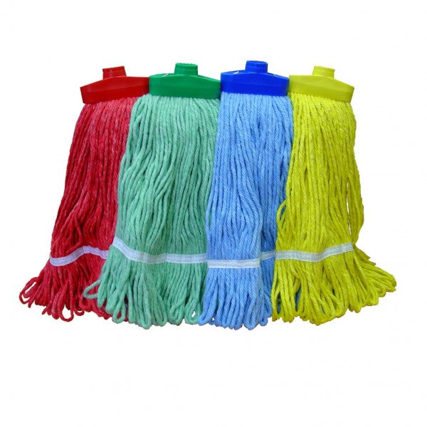 Screw-On Anti Tangle Mop Head 400g-Red - Cafe Supply