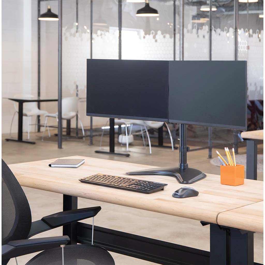 Fellowes Monitor Arm Professional Freestanding Dual - Cafe Supply