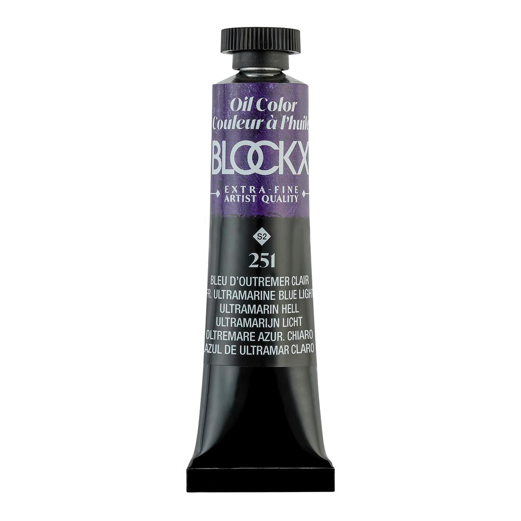 BLOCKX Oil Tube 20ml S2 251 Ultramarine Blue Light - Cafe Supply