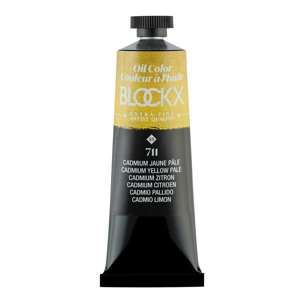 BLOCKX Oil Tube 35ml S5 711 Cadmium Yellow Pale - Cafe Supply
