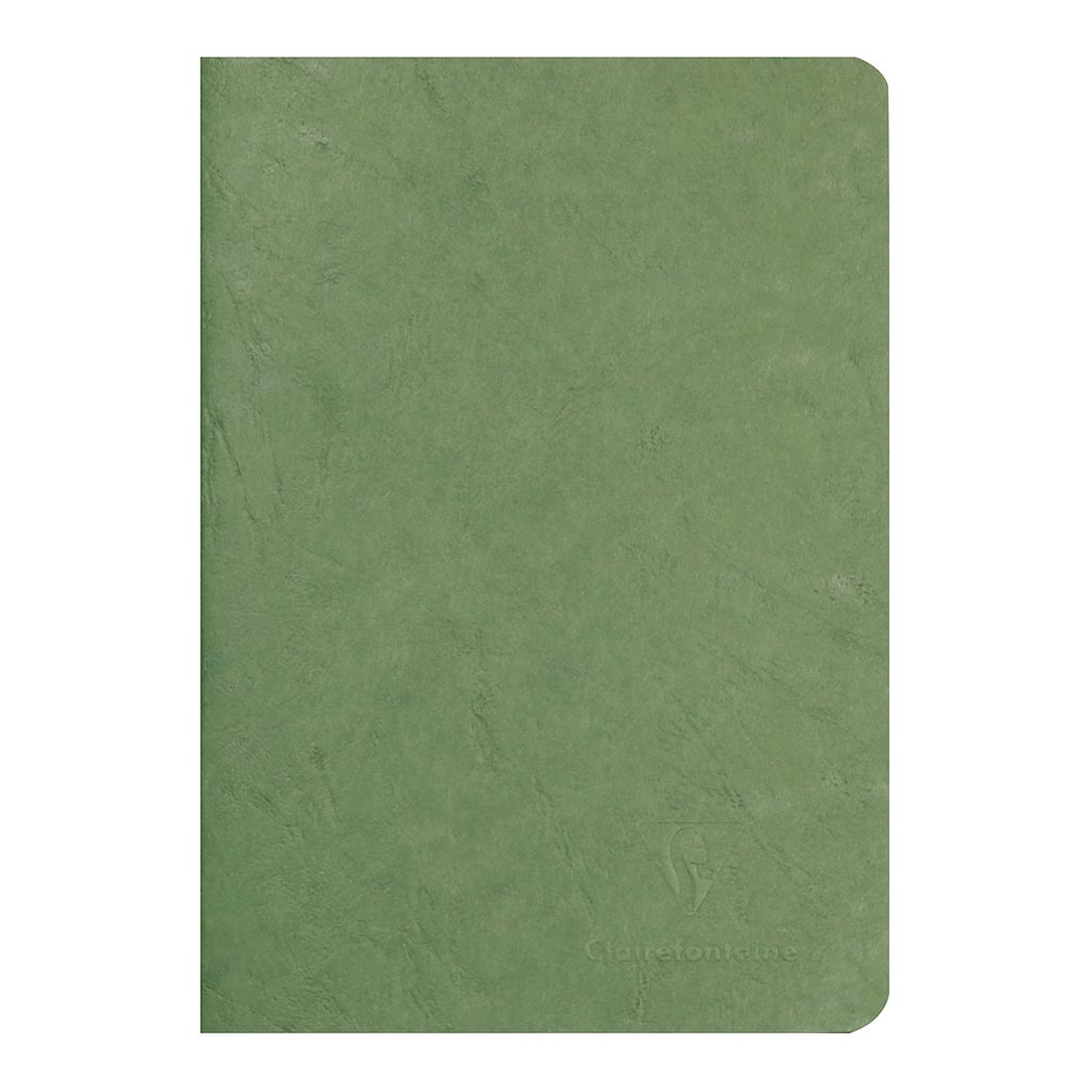 Age Bag Notebook A5 Blank Green - Cafe Supply