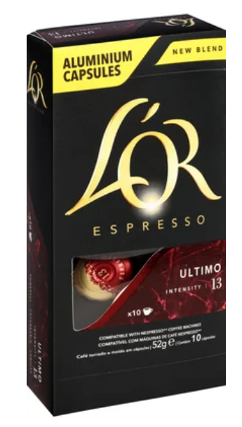 L'OR Espresso Ultimo Intensity 13 Coffee Capsules 10pk - Cafe Supply