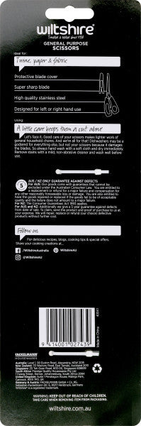 Wiltshire General Purpose Scissors - Cafe Supply