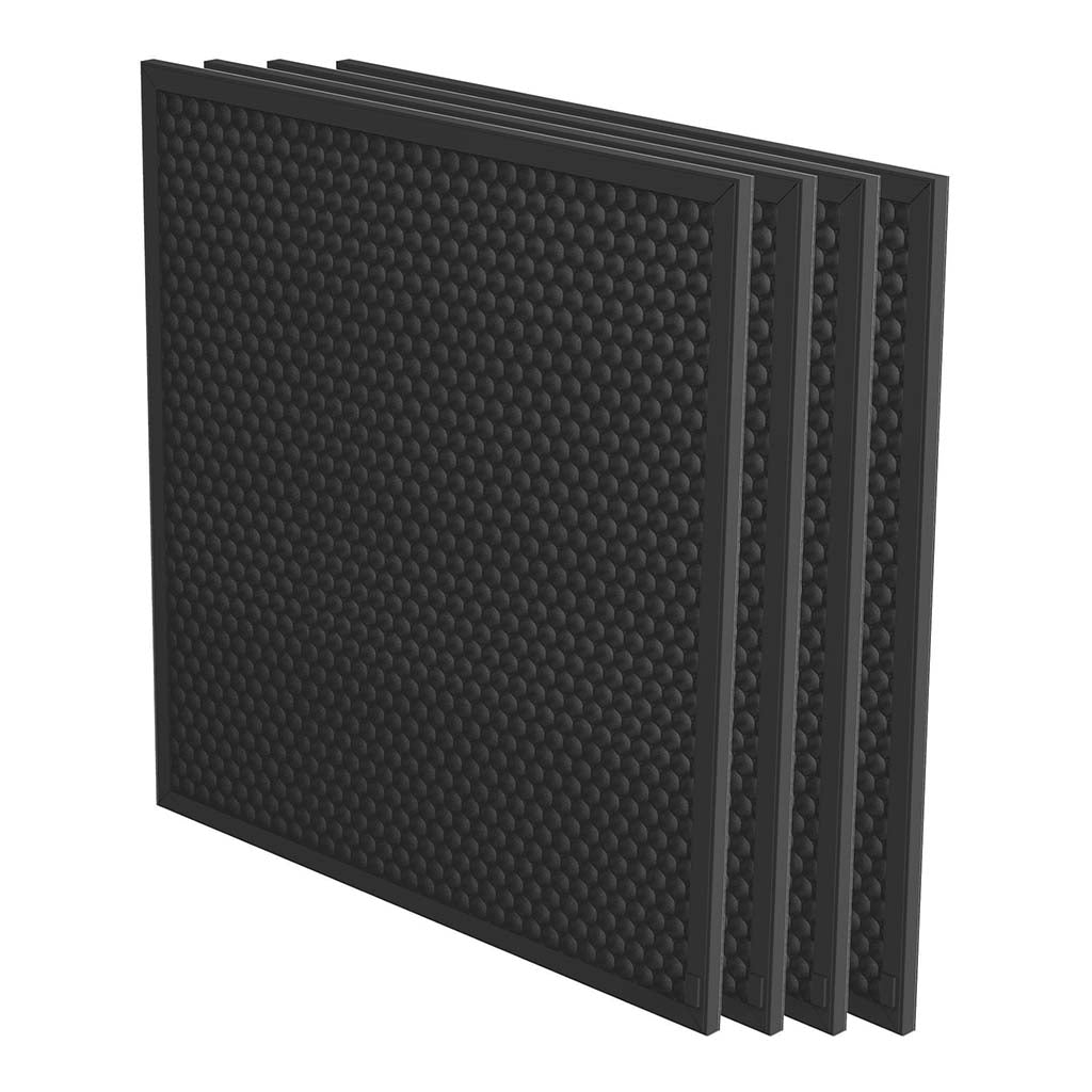 AeraMax PRO AM3-4 10mm Carbon Filter with Pre-filter, Pack of 4 - Cafe Supply