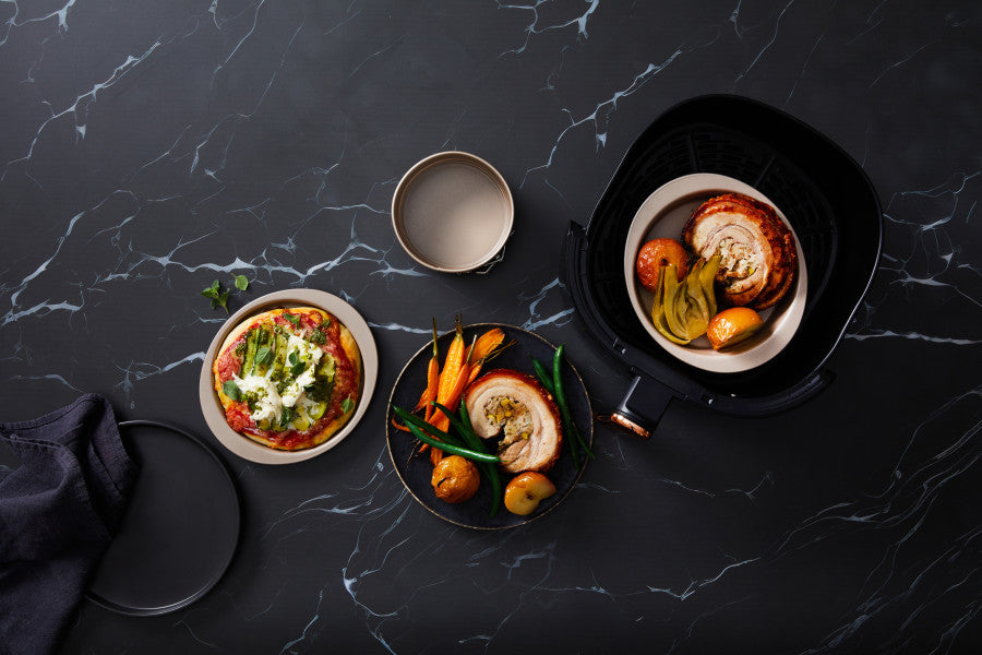 Stanley Rogers Ceramabake Air Fry Pizza 15cm - Cafe Supply