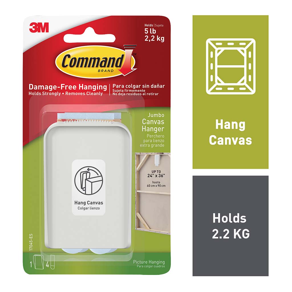 Command Canvas Hanger 17045 Jumbo - Cafe Supply