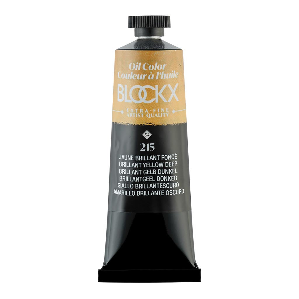 BLOCKX Oil Tube 35ml S4 215 Brilliant Yellow Deep - Cafe Supply