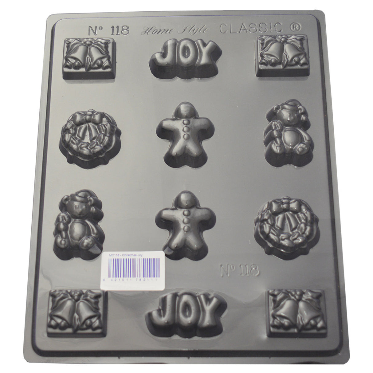 Christmas Joy Mould (0.6mm) - Cafe Supply