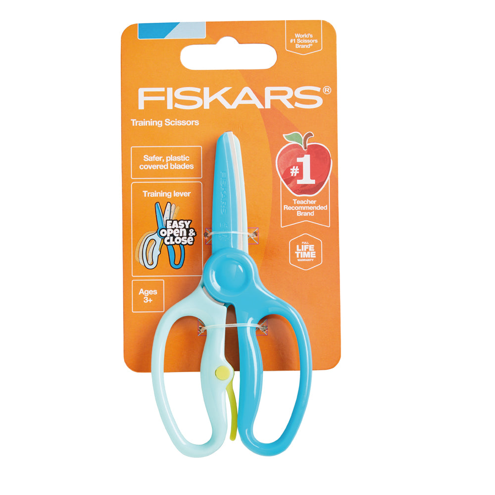 Fiskars Training Scissors Ages 3+ Assorted Colours - Cafe Supply