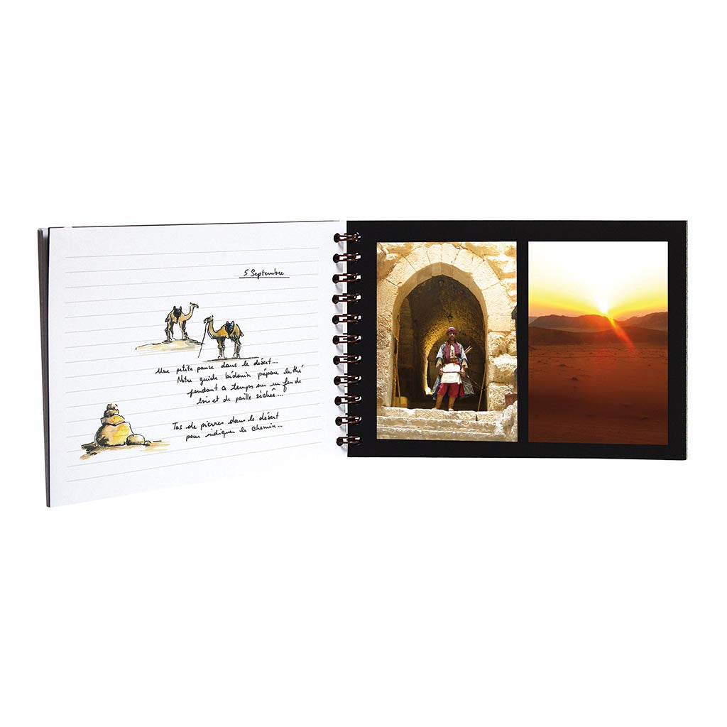 Age Bag Travel Album A5 Red - Cafe Supply