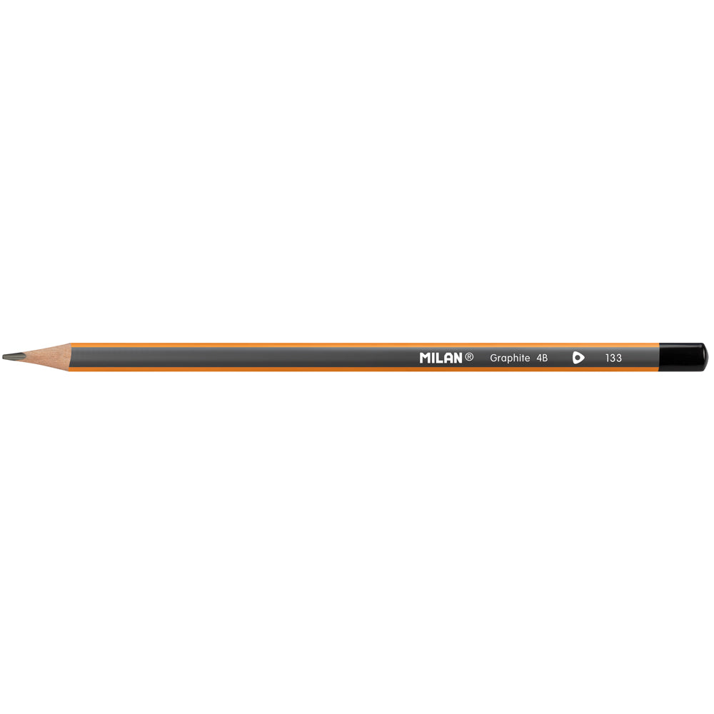 Milan Graphite Pencils 4B Pack 12 - Cafe Supply