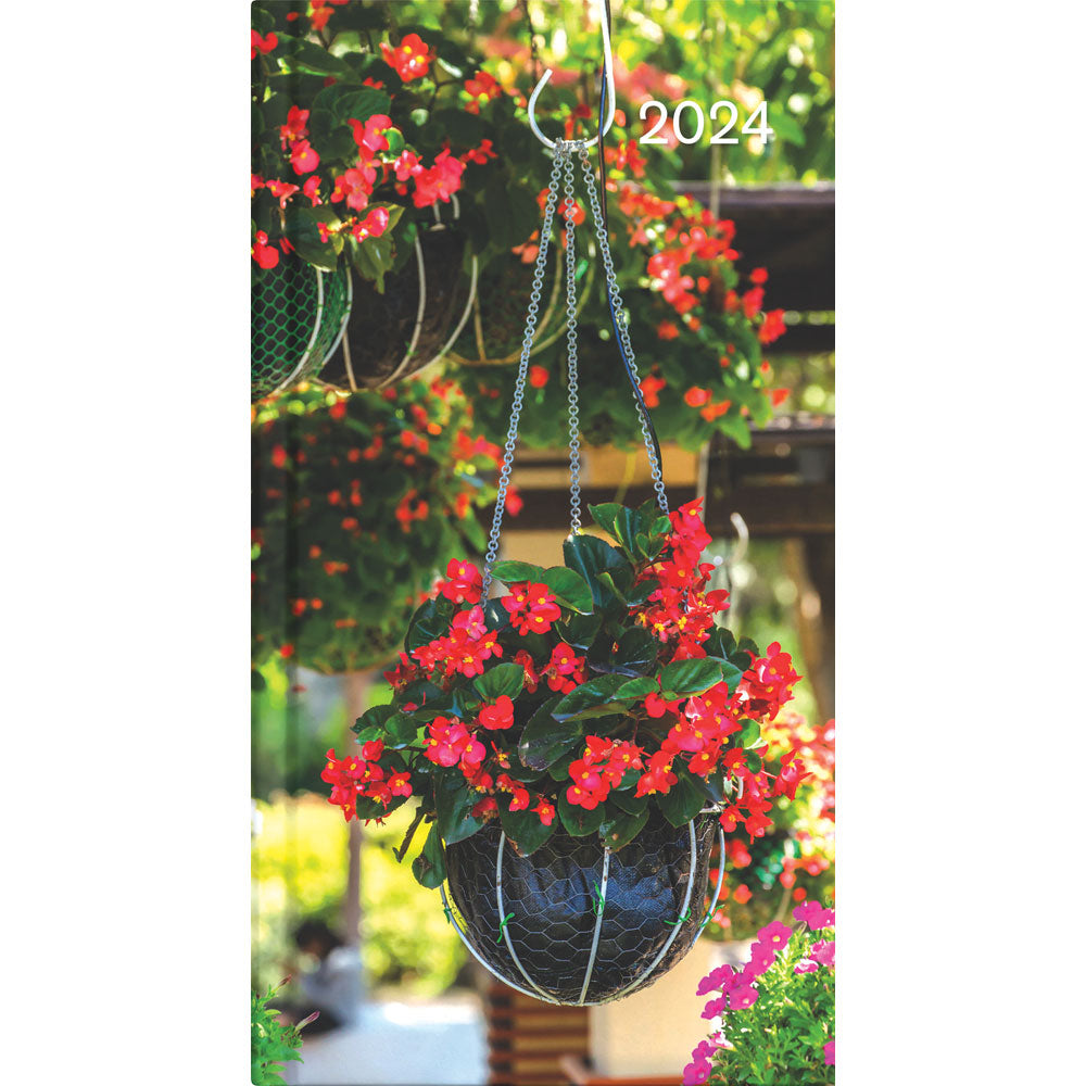 Collins Diary CW7 Notes Floral Even Year - Cafe Supply