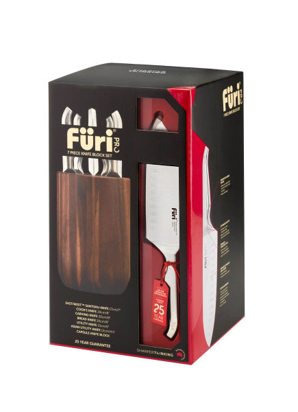 Furi Capsule Knife Block Set 7 Piece - Cafe Supply