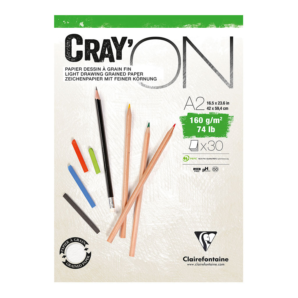 CrayON Pad A2 160g 30sh - Cafe Supply