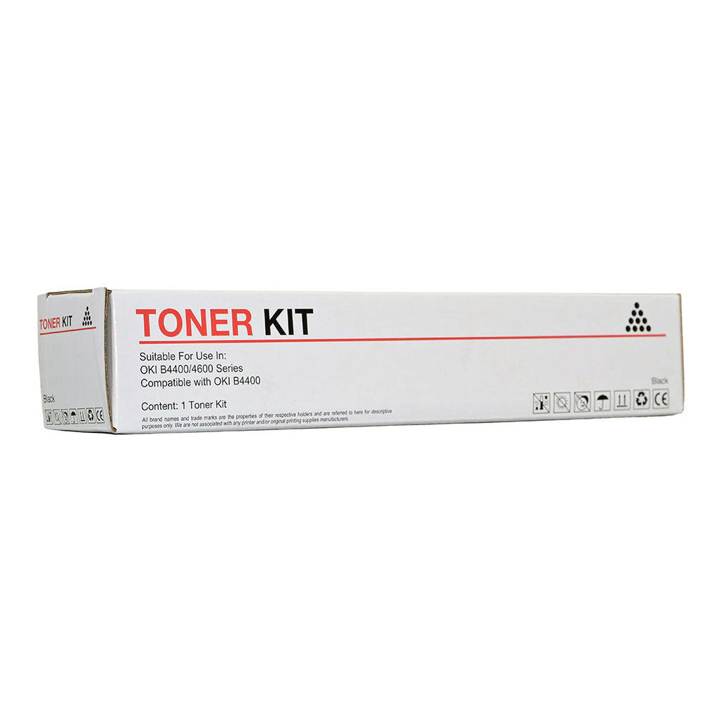 Icon Compatible OKI B44TONE Black Toner Cartridge - Cafe Supply