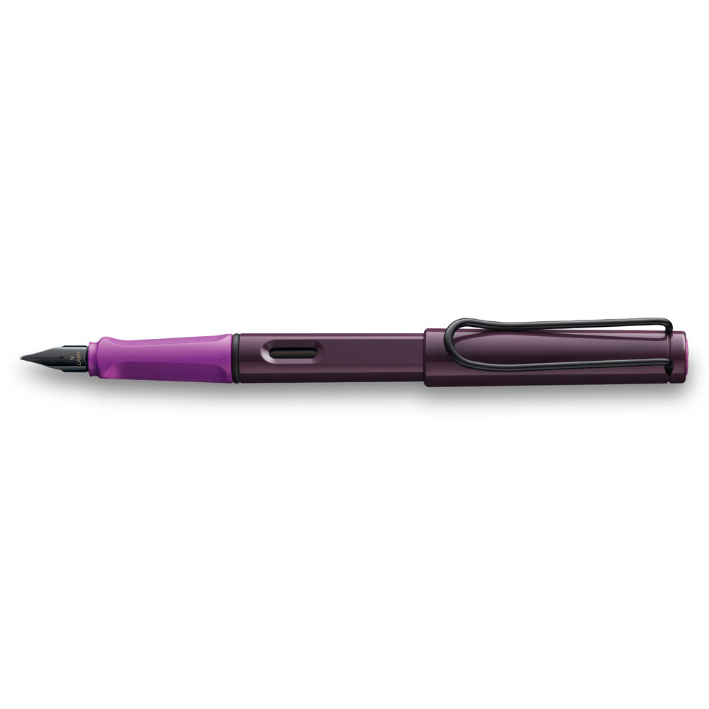Lamy Safari LE Fountain Pen Violet Blackberry Medium (0D8) - Cafe Supply
