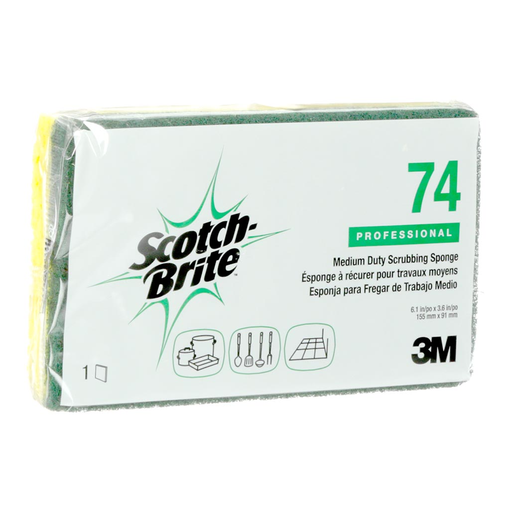Scotch-Brite Medium Duty Scrub Sponge - Cafe Supply