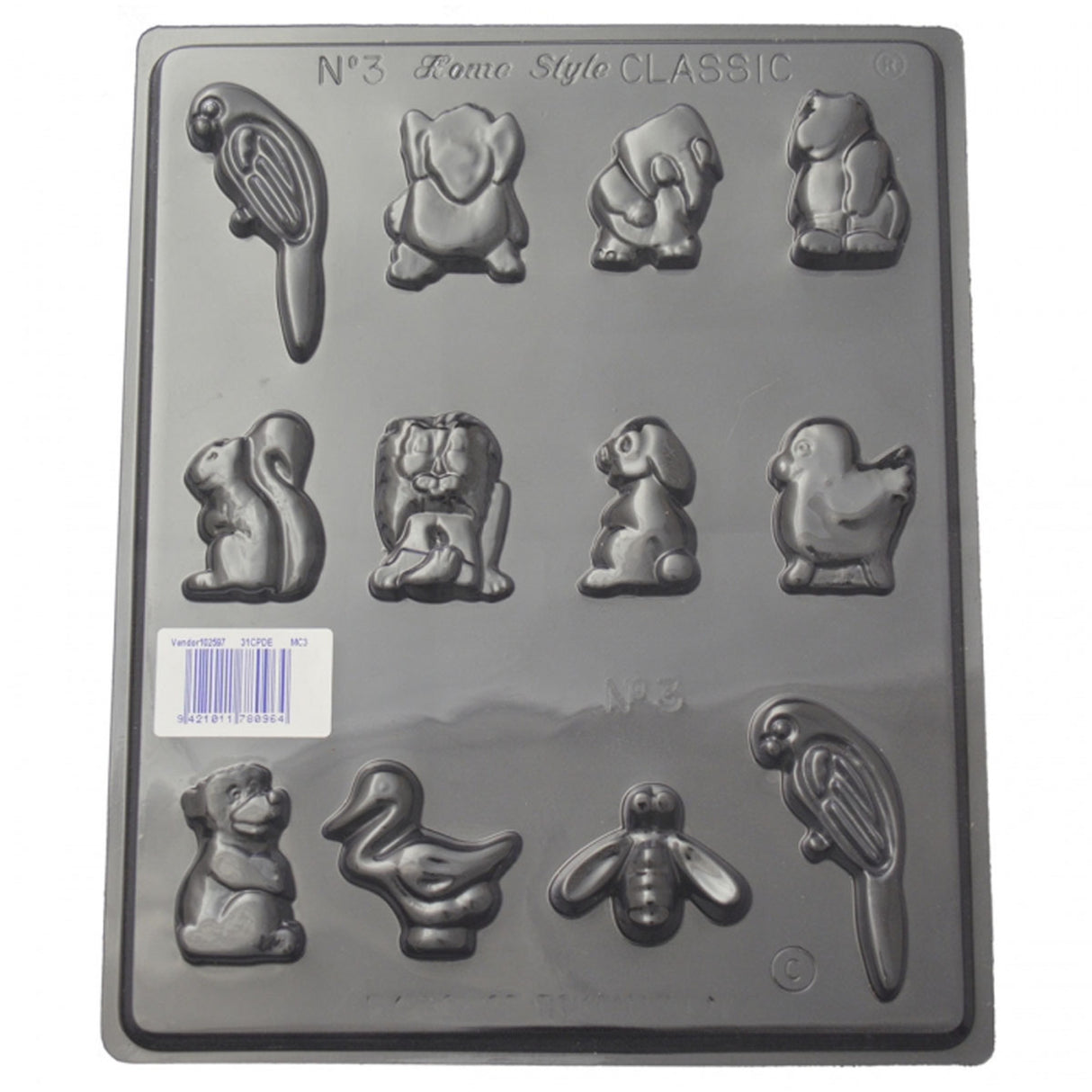 Animal & Birds Mould (0.6mm) - Cafe Supply