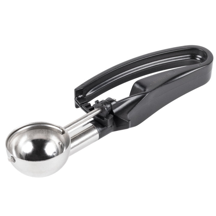 1.13-ounce disher with black squeeze handle - Cafe Supply