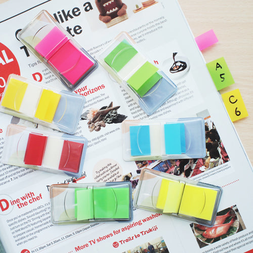 Stick'n Pop Up Flags 45x25mm 50 Sheets Orange - Cafe Supply