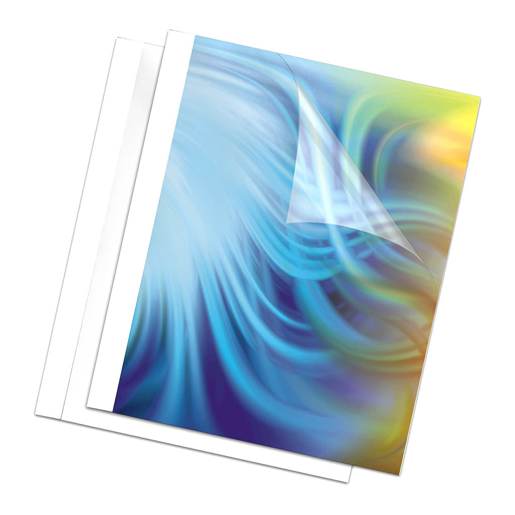 Fellowes Thermal Binding Covers A4 6mm White, Pack of 100 - Cafe Supply