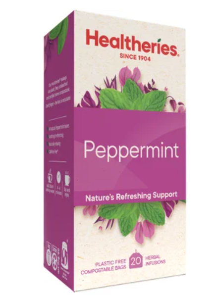 Healtheries Peppermint Tea Bags 20pk - Cafe Supply