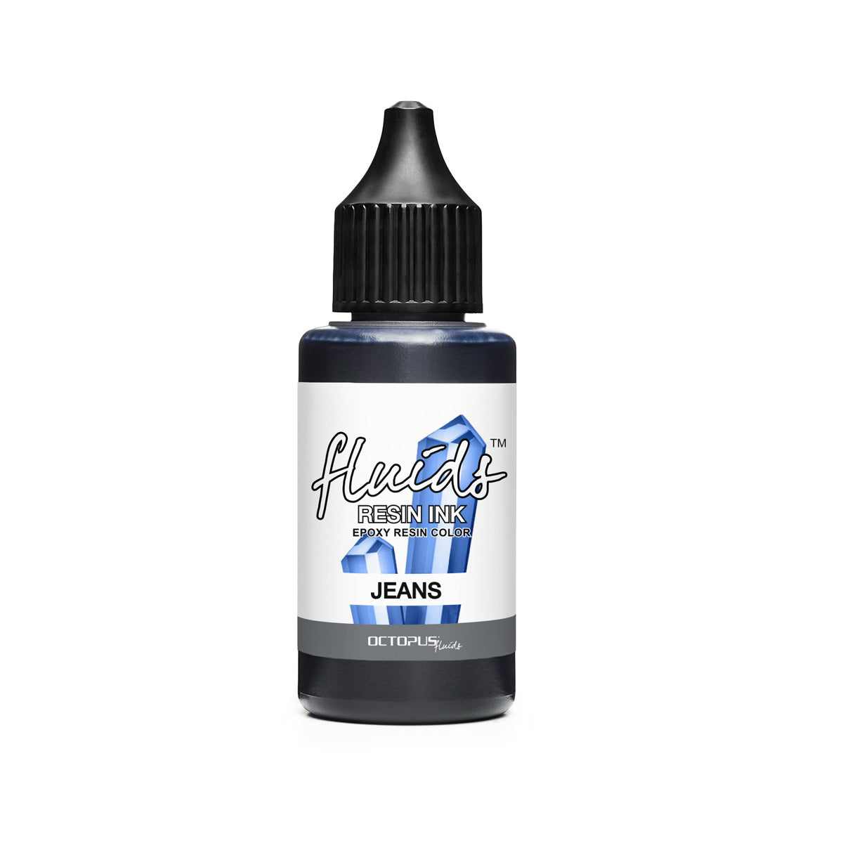 Octopus Fluids Resin Ink Jeans Blue 30ml - Cafe Supply