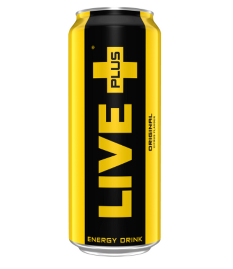 Live Plus Original Citrus Energy Drink 500ml - Cafe Supply