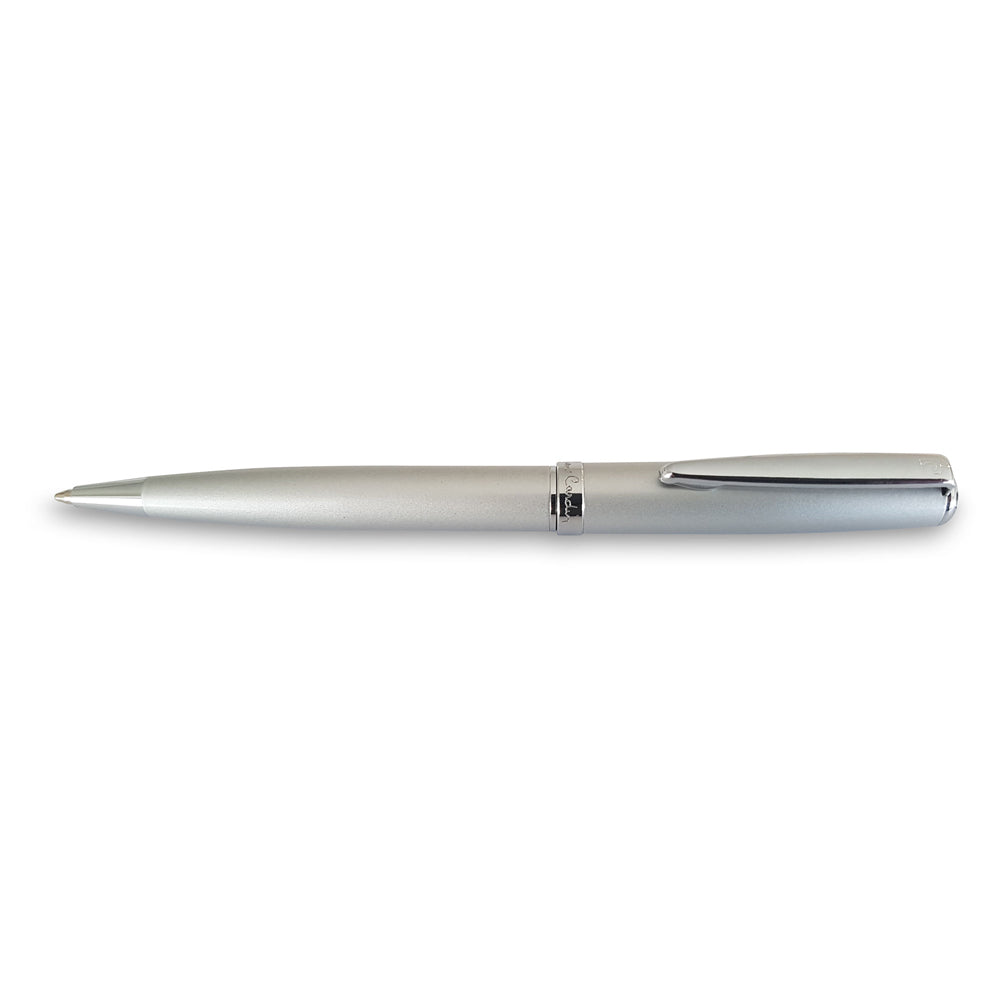 Pierre Cardin Ballpoint Pen Calais Matt Silver - Cafe Supply