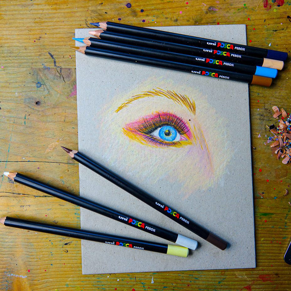 Uni Posca Pencils Assorted Set of 36 - Cafe Supply