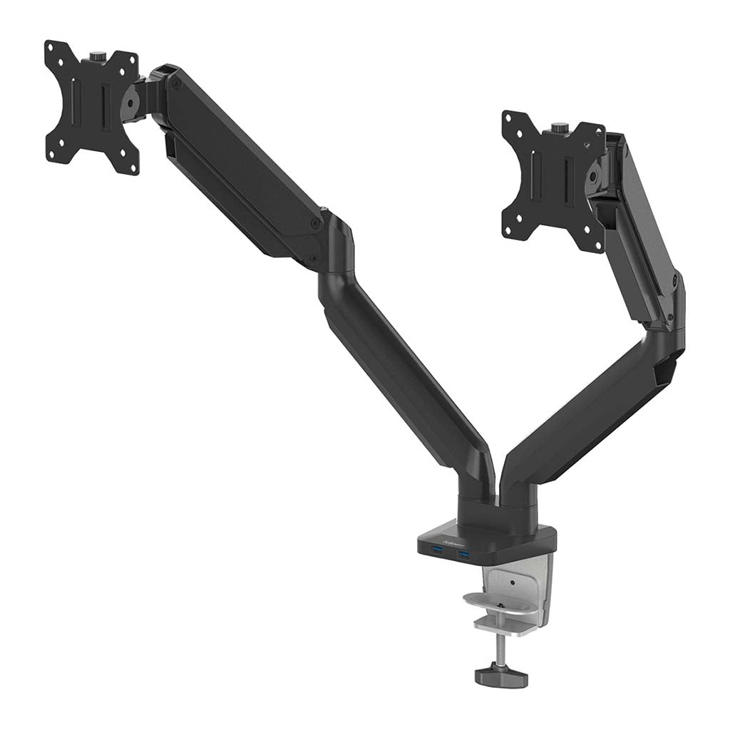 Fellowes Monitor Arm Platinum Dual - Cafe Supply