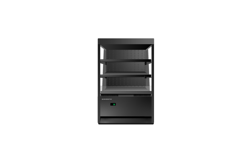 Skope OD400N Open Deck Fridge - Cafe Supply
