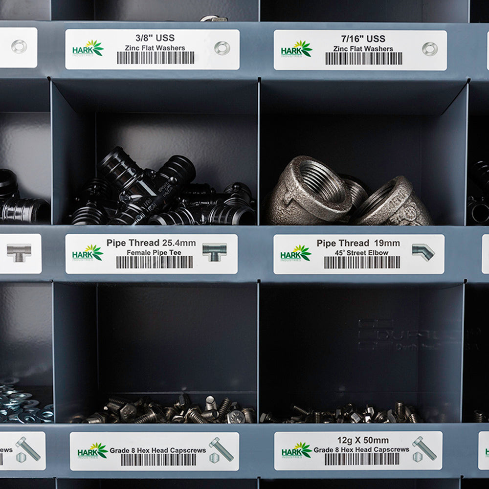 Avery Weather Resistant Removable Label L4778 Laser 45.7x21.2mm White 48up 20 Sheets - Cafe Supply