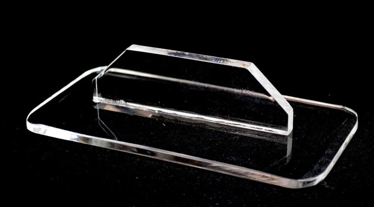 Acrylic Icing Smoother 175 x 90mm - Cafe Supply