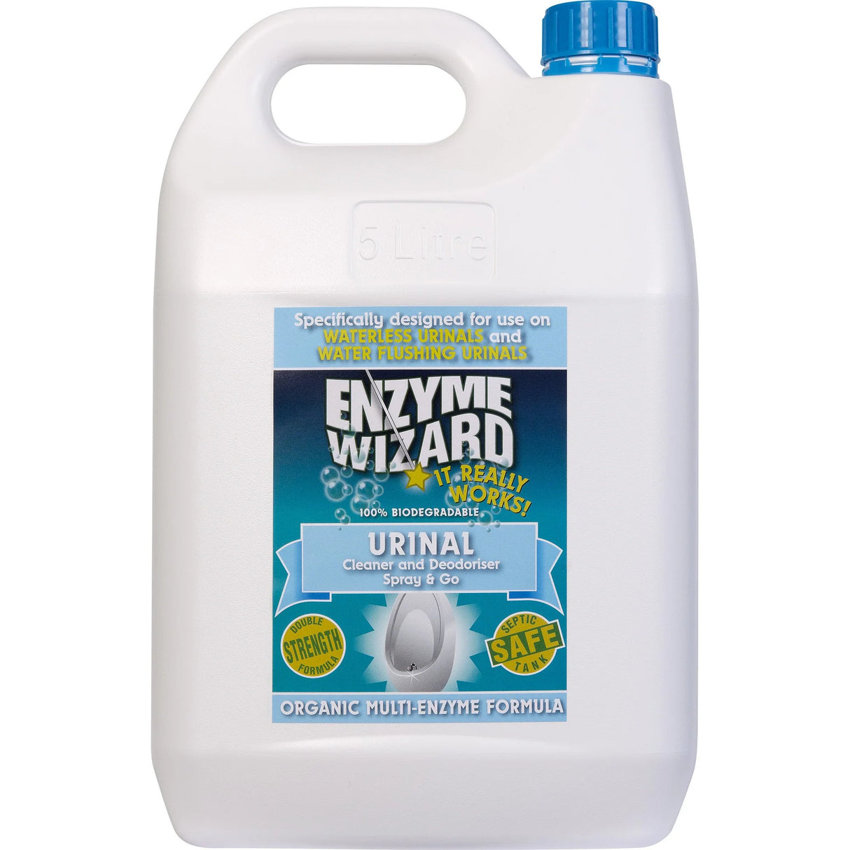 ENZYME WIZARD URINAL CLEANER 5 LITRE - Cafe Supply
