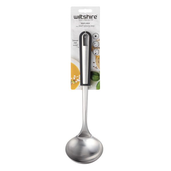 Wiltshire Aspire Stainless Steel Soup Ladle - Cafe Supply