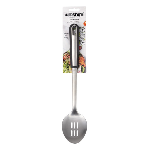 Wiltshire Aspire Stainless Steel Slotted Spoon - Cafe Supply