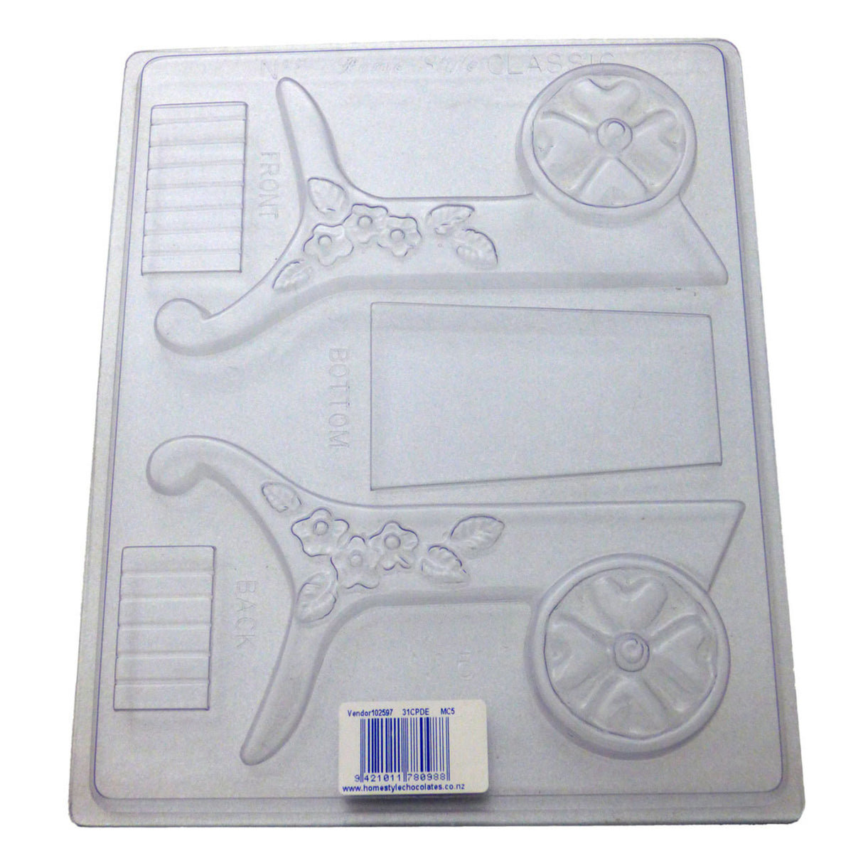 Candy Cart Mould (0.6mm) - Cafe Supply