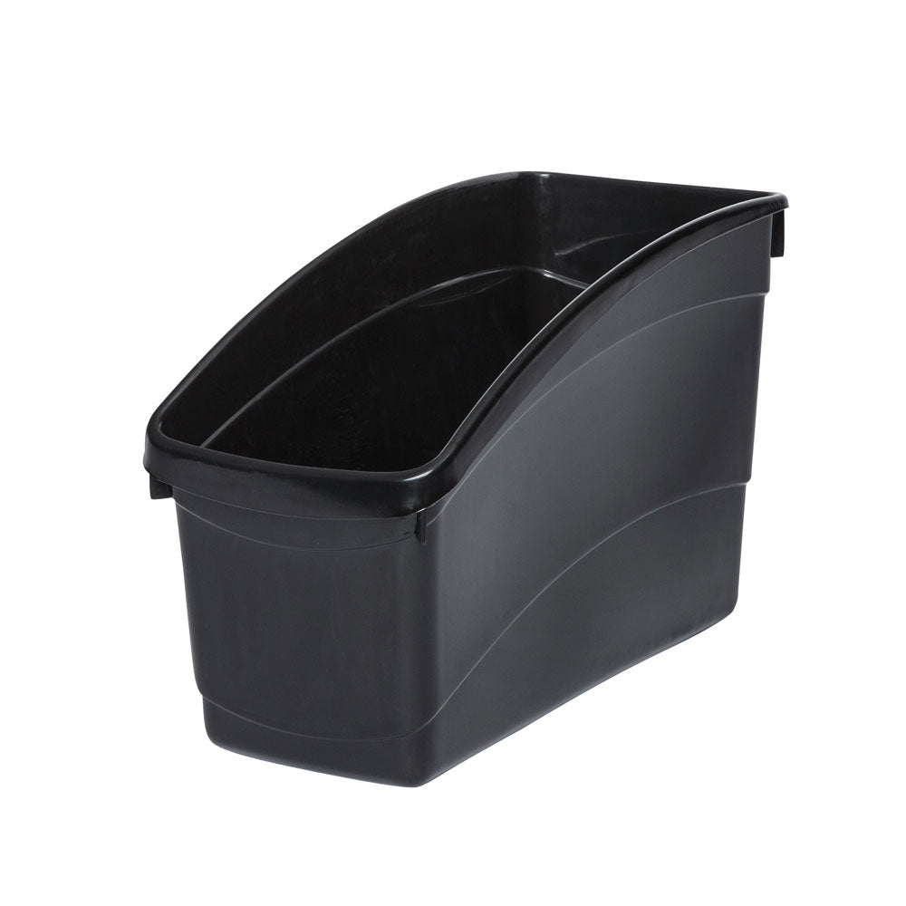 Elizabeth Richards Plastic Book and Storage Tub Black - Cafe Supply