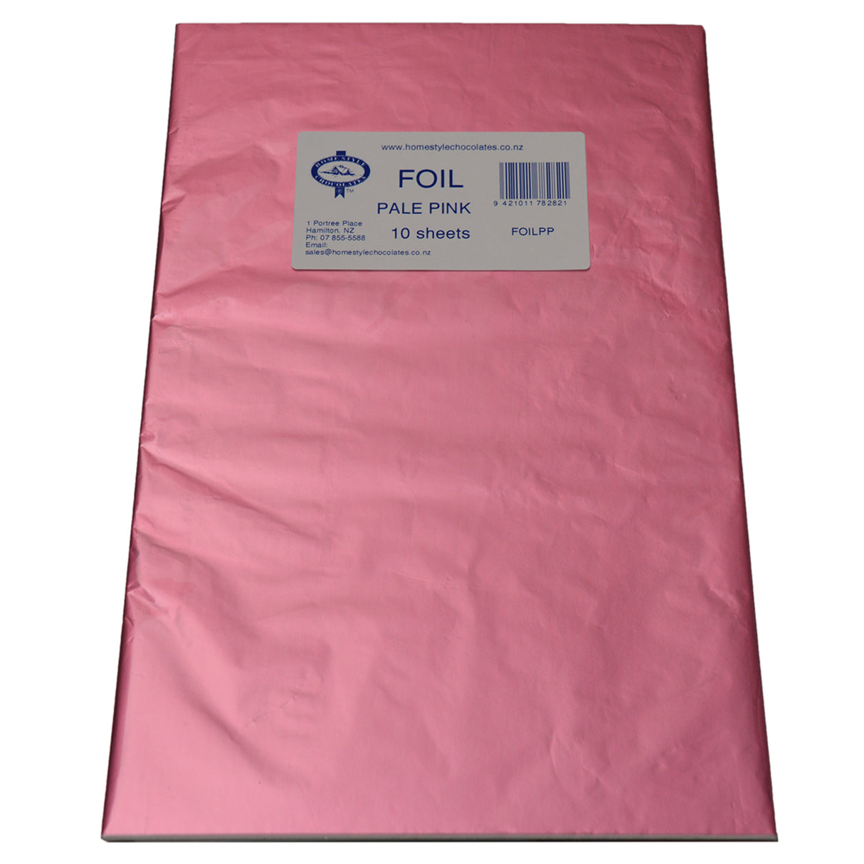 Confectionary Foil - Pale Pink 10 Pack - Cafe Supply