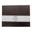 OSC Vintage Guest Book Brown - Cafe Supply